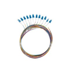 Pigtail światłowodowy Lanberg SM LC/UPC SEMI TIGHT 9/125 G657A1 12X2M Multikolor