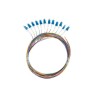 Pigtail światłowodowy Lanberg SM LC/UPC SEMI TIGHT 9/125 G657A1 12X2M Multikolor