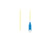 Pigtail światłowodowy Lanberg SM LC/UPC EASY STRIP 9/125 G657A1 2M żółty