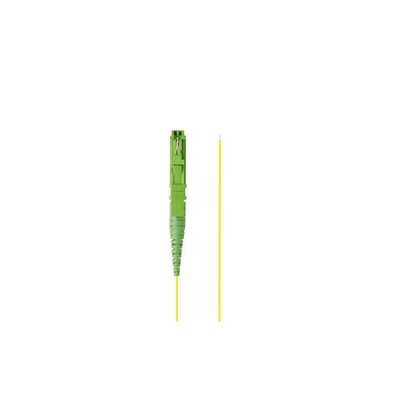Pigtail światłowodowy Lanberg SM E2000/APC EASY STRIP 9/125 G657A1 2M żółty