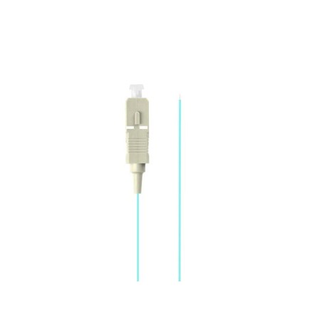 Pigtail światłowodowy Lanberg MM SC/UPC OM3 EASY STRIP 50/125 2M Aqua