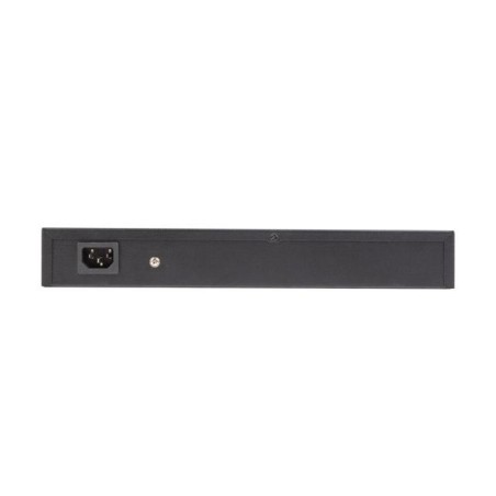 Switch niezarządzalny Lanberg 16x 100Mb PoE+/2x Combo Rack 19" Gigabit Ethernet 150W