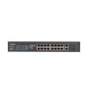 Switch niezarządzalny Lanberg 16x 100Mb PoE+/2x Combo Rack 19" Gigabit Ethernet 150W