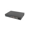 Switch niezarządzalny Lanberg 16x 100Mb PoE+/2x Combo Rack 19" Gigabit Ethernet 150W