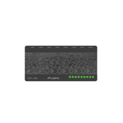 Switch niezarządzalny Lanberg DSP1-1008 8-Port 1000Mb/s Desktop