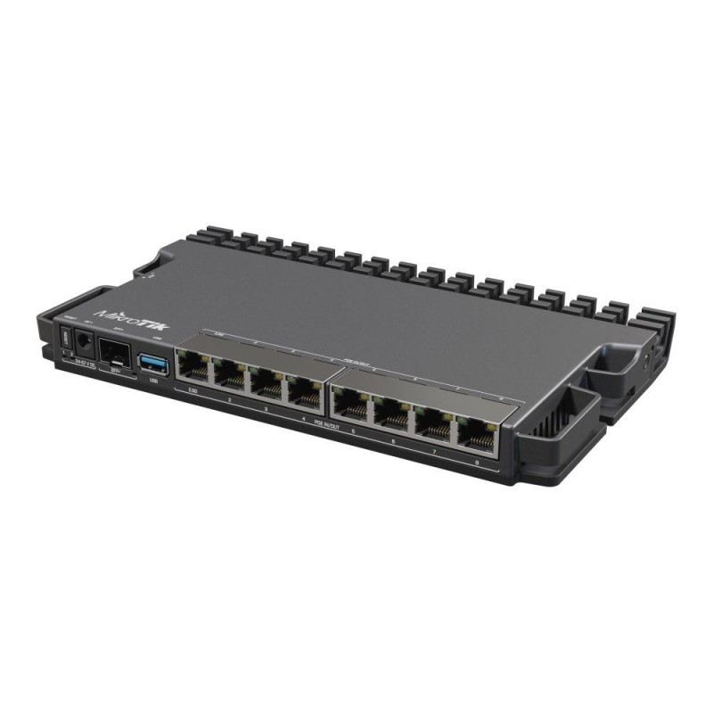 Router MikroTik RouterBord RTB-RB5009UPR+S+IN 7x1GbE 1x2,5GbE 1x10GbE SFP+ PoE
