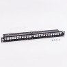 Patch panel keystone 19" 24-porty, UTP Netrack