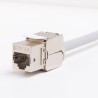 Moduł keystone Jack RJ45 kat. 5e FTP, beznarzędziowy Netrack