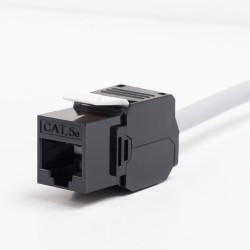 Moduł keystone Jack RJ45 kat. 5e UTP, beznarzędziowy Netrack