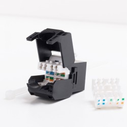 Moduł keystone Jack RJ45 kat. 5e UTP, beznarzędziowy Netrack