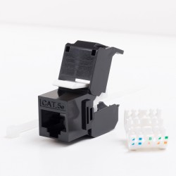 Moduł keystone Jack RJ45 kat. 5e UTP, beznarzędziowy Netrack