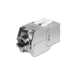 Moduł keystone Jack RJ45 kat. 6 FTP, beznarzędziowy Netrack