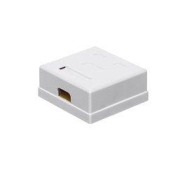 Gniazdo natynkowe kompletne 2xRJ45 8p8c UTP Cat6 LSA Netrack