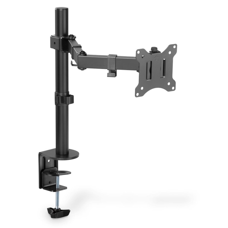 Uchwyt biurkowy pojedyncz (zacisk) DIGITUS 1xLCD max. 32"max. 8kg uchylno-obrotowy 270°