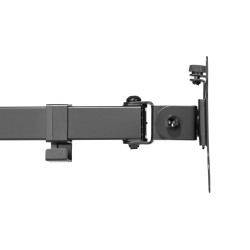 Uchwyt biurkowy pojedyncz (zacisk) DIGITUS 1xLCD max. 32"max. 8kg uchylno-obrotowy 270°
