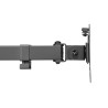 Uchwyt biurkowy pojedyncz (zacisk) DIGITUS 1xLCD max. 32"max. 8kg uchylno-obrotowy 270°