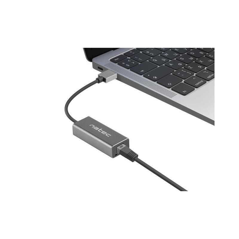 Karta sieciowa Natec Cricket USB 3.0 - RJ-45 1Gb na kablu