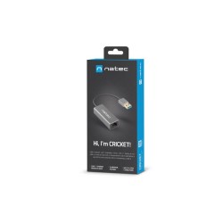 Karta sieciowa Natec Cricket USB 3.0 - RJ-45 1Gb na kablu