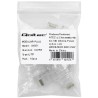 Wtyk QOLTEC złącze modularne RJ45 | CAT5e | UTP | Pozłacane styki | 10 sztuk