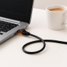 Kabel Patchcord Qoltec UTP | CAT6 | 2 x RJ-45 | High speed 1Gb/s | Pozłacane styki | 30m | Czarny
