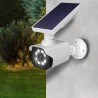 Atrapa kamery MacLean SOL1800S solarna, migająca dioda, czujnik ruchu, oświetlenie LED