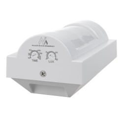 Czujnik ruchu PIR Maclean MCE385 W, zewnętrzny na podczerwień, nie reaguje na zwierzęta, max.1200W, IP65