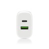 Ładowarka sieciowa everActive SC-370Q z gniazdem USB QC3.0 oraz USB-C PD PPS 25W