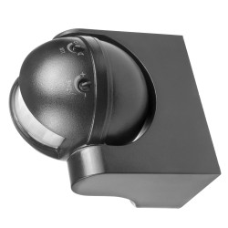 Czujnik ruchu PIR Maclean, na podczerwień MCE358 G, IP44, szary, zasięg 12m, max. obciążenie 800/1200W