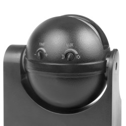 Czujnik ruchu PIR Maclean, na podczerwień MCE358 G, IP44, szary, zasięg 12m, max. obciążenie 800/1200W