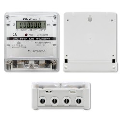 Miernik zużycia enrgii Qoltec jednofazowy elektroniczny licznik | 230V | LCD