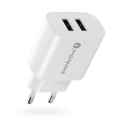 Ładowarka sieciowa everActive SC-220 2x USB 2,4A 12W