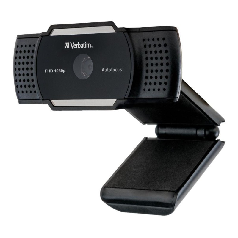 Kamera internetowa Verbatim AWC-01 1080p FHD USB 2.0 z mikrofonem czarna