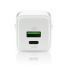 Ładowarka sieciowa everActive GaN SC-330 1x USB, 1x USB-C QC3.0 PD 20W