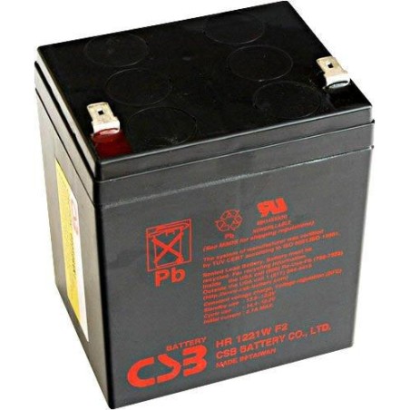 Akumulator żelowy CSB HR1221W F2 12V 5,3Ah