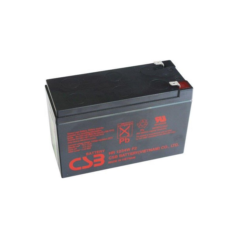Akumulator żelowy CSB HR1234W F2 12V 9Ah