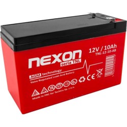 Akumulator żelowy Nexon AGM 12V 10Ah Long Life (12l) - głębokiego rozładowania i pracy cyklicznej