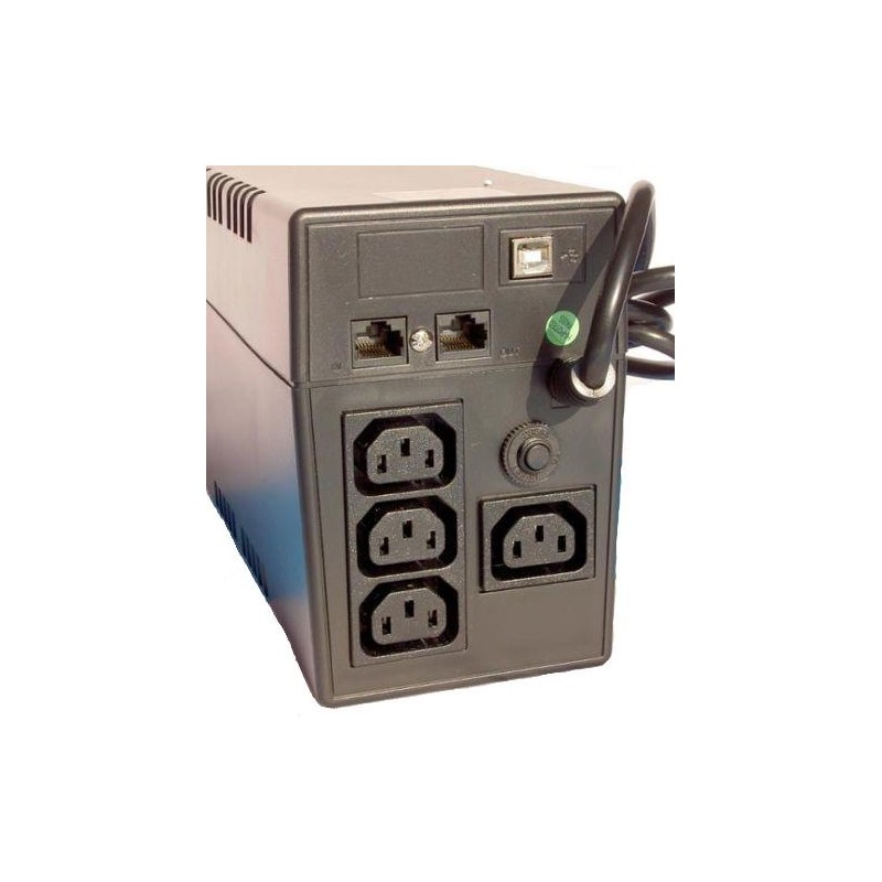 Zasilacz awaryjny UPS ORVALDI sinus 800 LCD USB