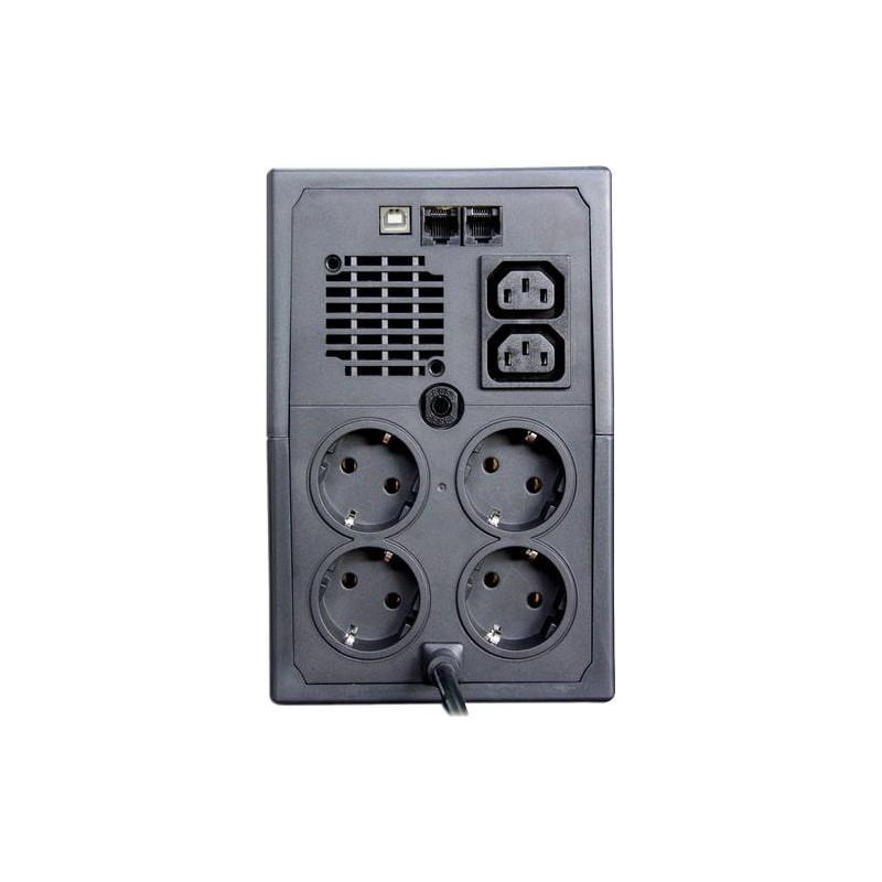 Zasilacz awaryjny UPS ORVALDI i2000 LCD USB line-interactive