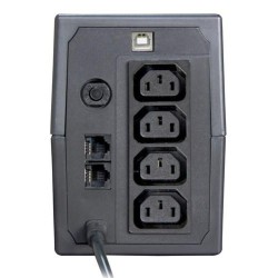 Zasilacz awaryjny UPS ORVALDI i850 LCD USB (4XIEC) line-interactive