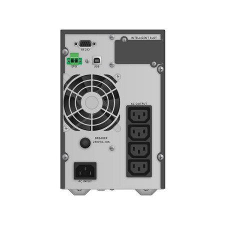 Zasilacz awaryjny UPS Power Walker On-Line 1000VA TG 4x IEC OUT, USB/RS-232, LCD, Tower, Epo