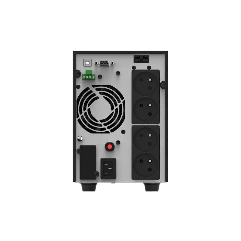 Zasilacz awaryjny UPS Power Walker On-Line 2000VA AT 4x FR Out, USB/RS-232, LCD, Tower, EPO