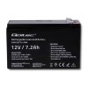 Akumulator AGM Qoltec 12V | 7.2Ah