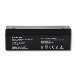 Akumulator AGM Qoltec 12V | 2.3Ah