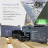 Akumulator AGM Qoltec 12V | 7Ah