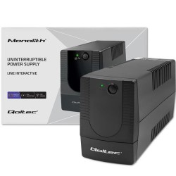 Zasilacz awaryjny UPS Qoltec Monolith | 1000VA | 600W