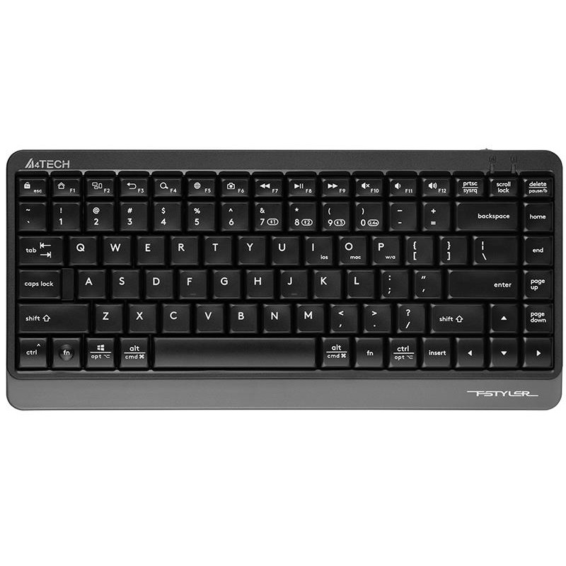 Klawiatura bezprzewodowa mini A4Tech FSTYLER FBK11 2.4GHz+BT Grey