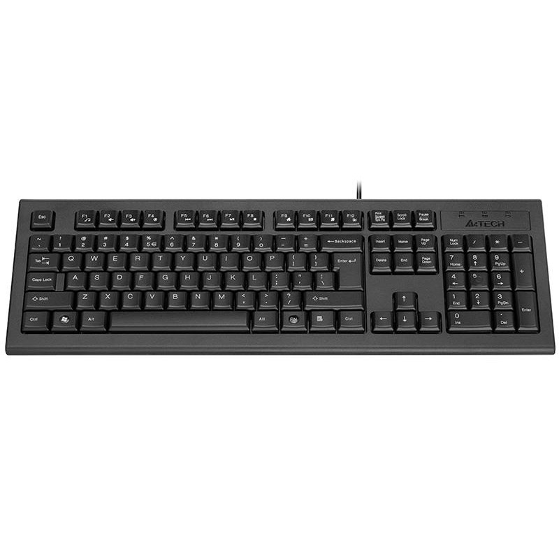 Klawiatura przewodowa A4Tech KR-85 USB czarna
