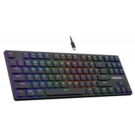 Klawiatura bezprzewodowa Defender CLEIKOS GK-135 mechaniczna bluetooth + 2.4 GHz + kabel Gaming RGB outemu