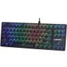 Klawiatura bezprzewodowa Defender CLEIKOS GK-135 mechaniczna bluetooth + 2.4 GHz + kabel Gaming RGB outemu