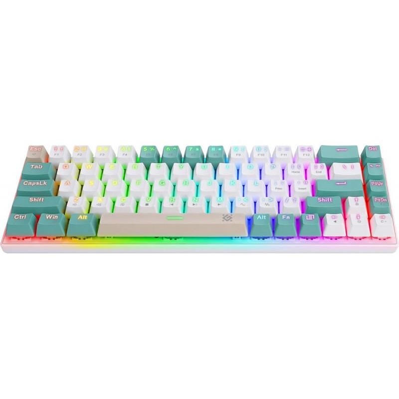 Klawiatura przewodowa Defender VEXX GK-084 MECHANICZNA podświetlana gaming outemu red